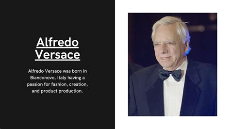 alfredo versace designer.